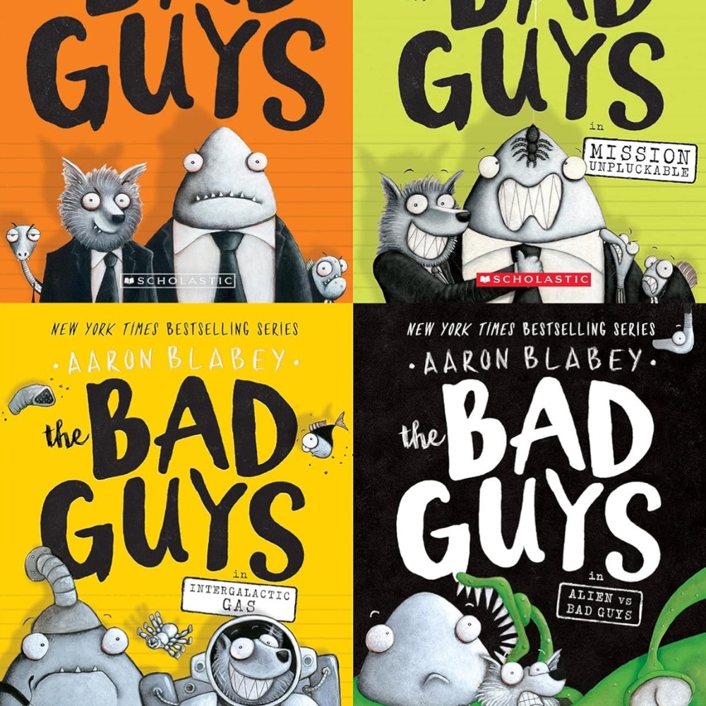 Graphic novel Bad Guys Book Series 1-16 for kids 7-13 y.o 10lb comics book - Picture 2 of 6